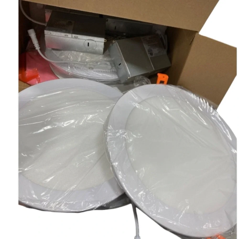 Cloudy Bay 8 Inch Smart WiFi LED Recessed Light 4 Pack 20W RGBCW Alexa Google